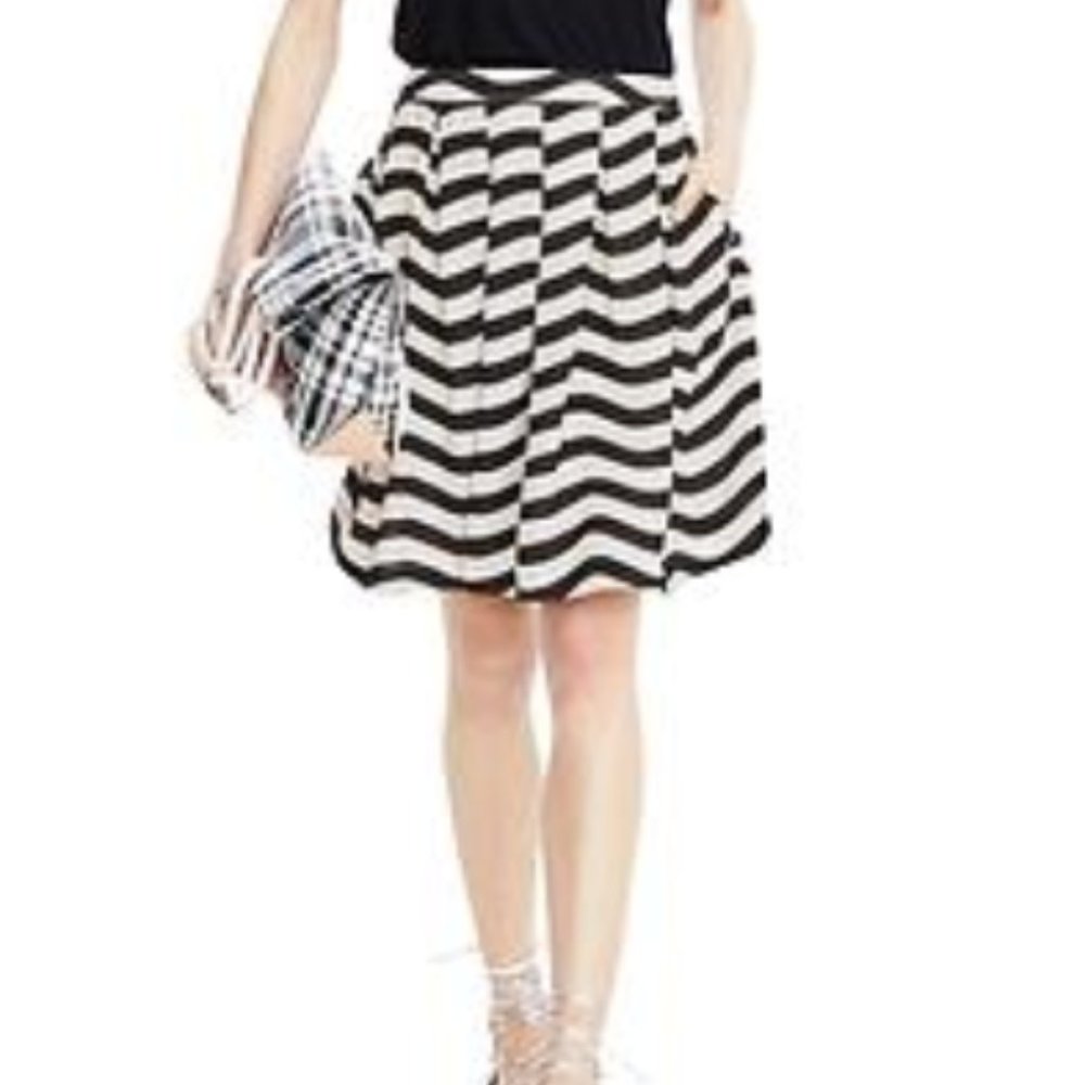 Banana republic striped skirt 12